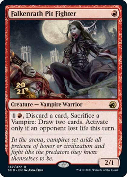 Falkenrath Pit Fighter, Prerelease Cards 137