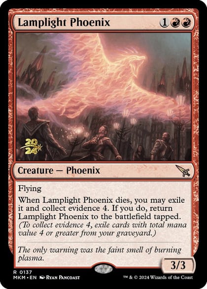 Lamplight Phoenix, Prerelease Cards 137