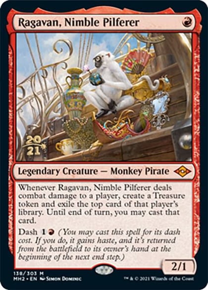 Ragavan, Nimble Pilferer, Prerelease Cards 138