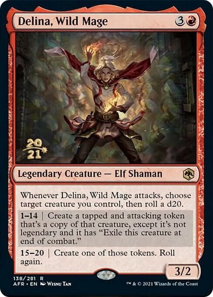 Delina, Wild Mage, Prerelease Cards 138