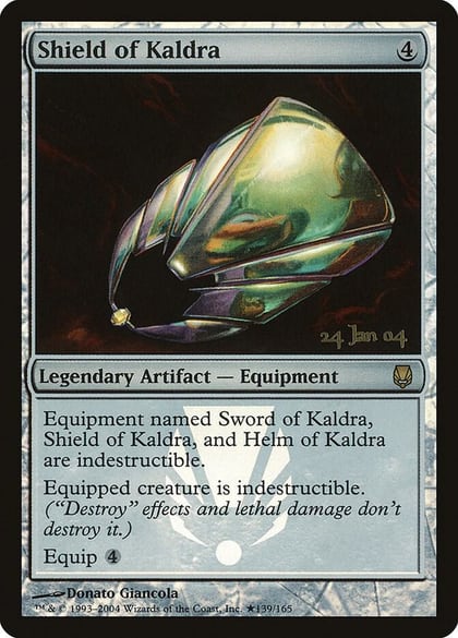Shield of Kaldra, Prerelease Cards 139