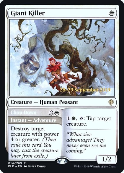 Giant Killer, Prerelease Cards 14