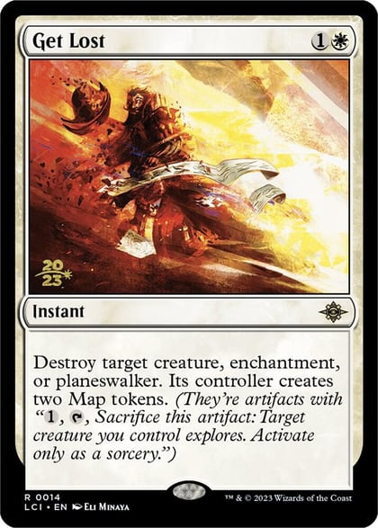 Get Lost, Prerelease Cards 14