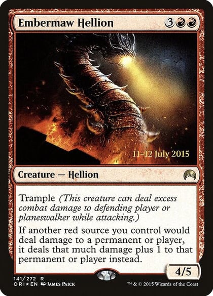 Embermaw Hellion, Prerelease Cards 141