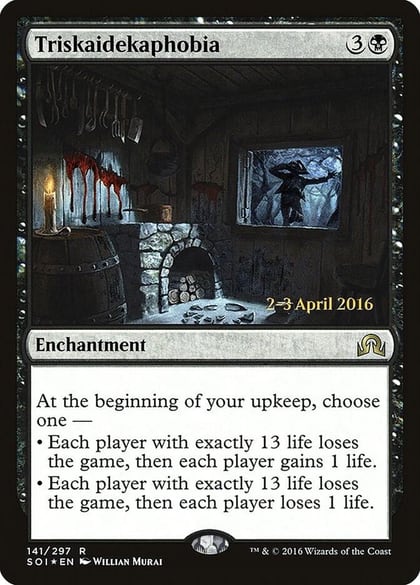 Triskaidekaphobia, Prerelease Cards 141