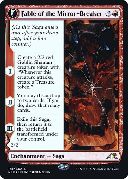 Fable of the Mirror-Breaker, Prerelease Cards 141