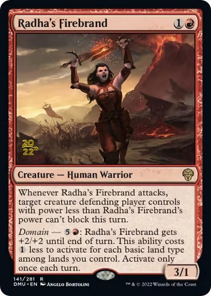 Radha's Firebrand, Prerelease Cards 141