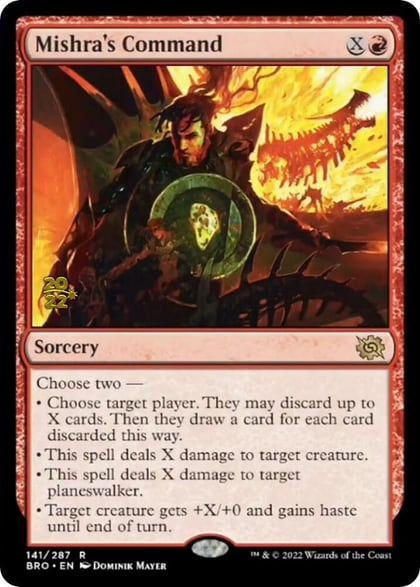 Mishra's Command, Prerelease Cards 141