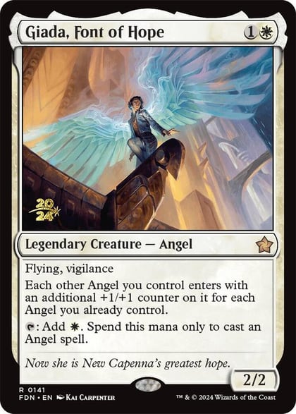 Giada, Font of Hope (FDN), Prerelease Cards 141