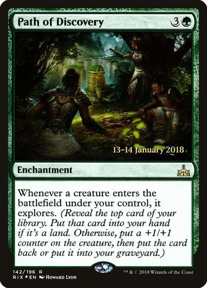 Path of Discovery, Prerelease Cards 142