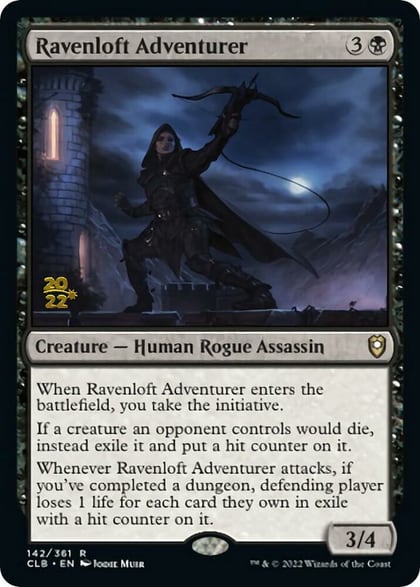 Ravenloft Adventurer, Prerelease Cards 142