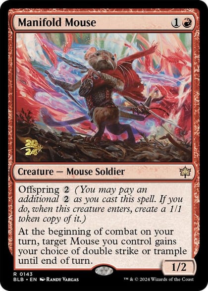 Manifold Mouse, Prerelease Cards 143