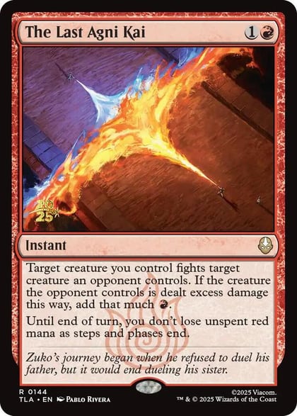 The Last Agni Kai, Prerelease Cards 144