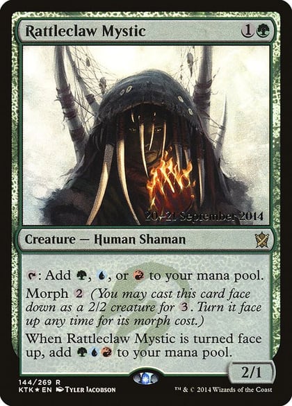 Rattleclaw Mystic, Prerelease Cards 144
