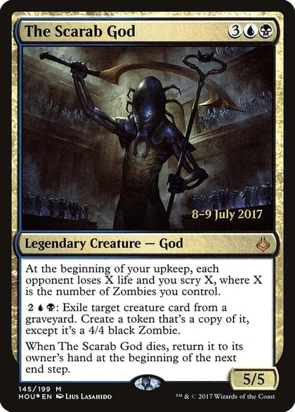 The Scarab God, Prerelease Cards 145