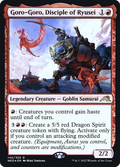 Goro-Goro, Disciple of Ryusei, Prerelease Cards 145