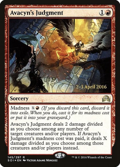 Avacyn's Judgment, Prerelease Cards 145