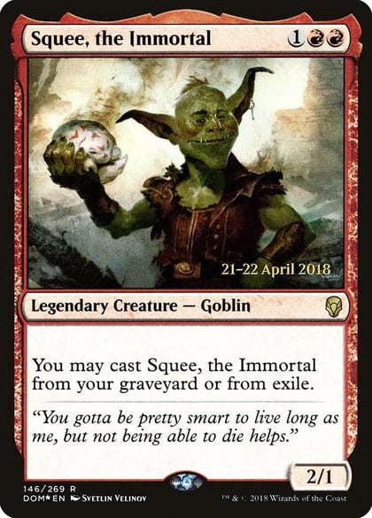 Squee, the Immortal, Prerelease Cards 146