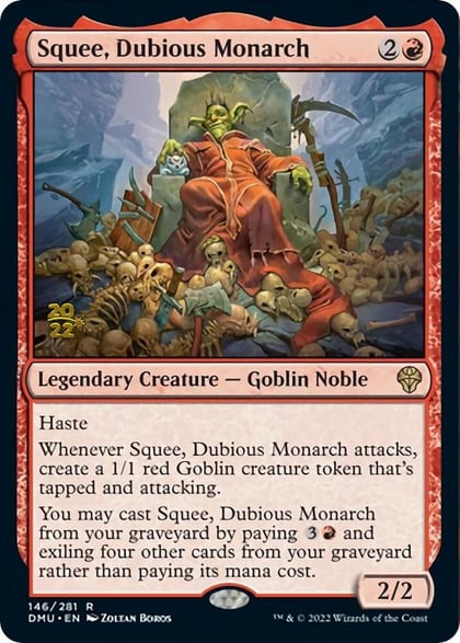 Squee, Dubious Monarch, Prerelease Cards 146