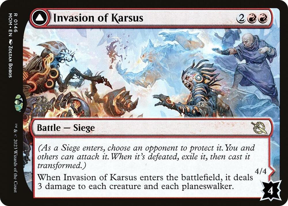Invasion of Karsus, Prerelease Cards 146