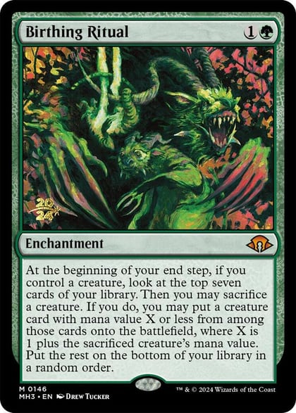 Birthing Ritual, Prerelease Cards 146