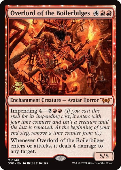 Overlord of the Boilerbilges, Prerelease Cards 146