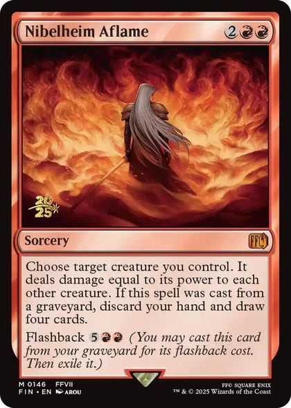 Nibelheim Aflame, Prerelease Cards 146