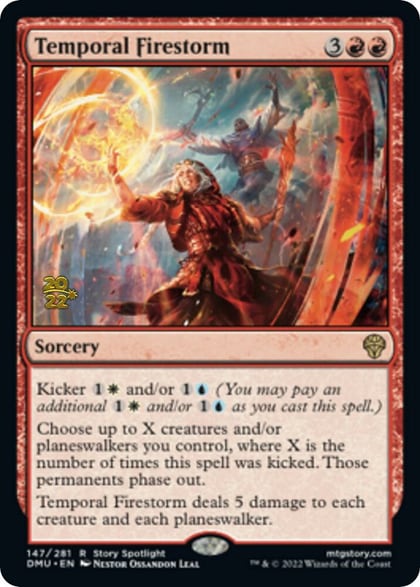 Temporal Firestorm, Prerelease Cards 147