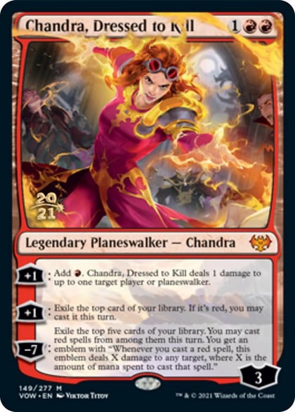 Chandra, Dressed to Kill, Prerelease Cards 149
