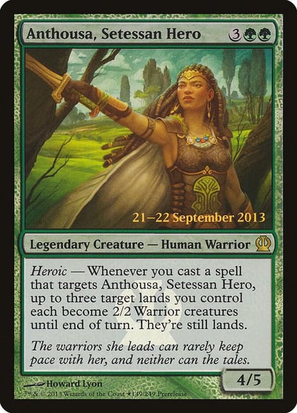 Anthousa, Setessan Hero, Prerelease Cards 149