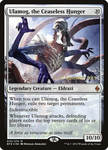 Ulamog, the Ceaseless Hunger, Prerelease Cards 15