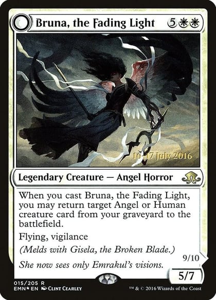 Bruna, the Fading Light, Prerelease Cards 15