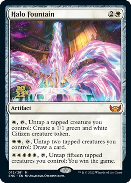 Halo Fountain, Prerelease Cards 15