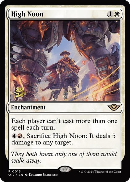 High Noon, Prerelease Cards 15