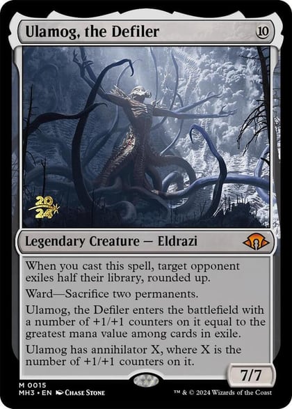 Ulamog, the Defiler, Prerelease Cards 15