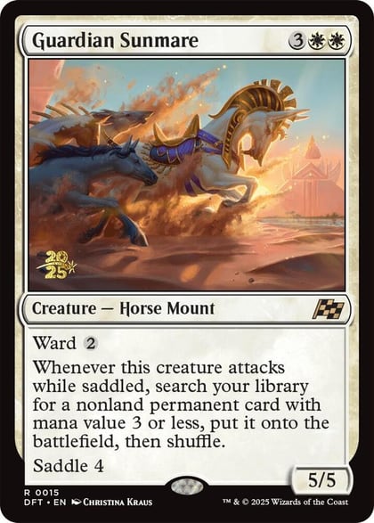 Guardian Sunmare, Prerelease Cards 15