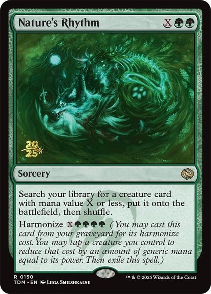 Nature's Rhythm, Prerelease Cards 150