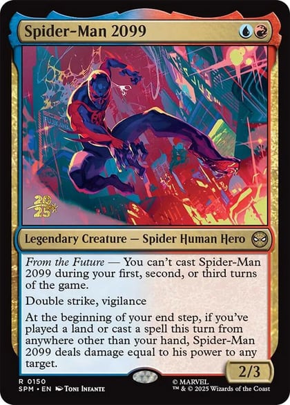 Spider-Man 2099, Prerelease Cards 150