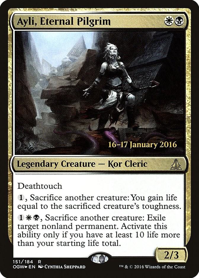 Ayli, Eternal Pilgrim, Prerelease Cards 151