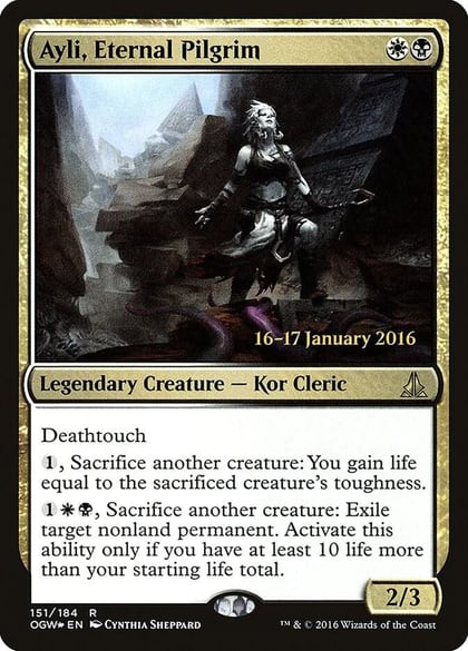 Ayli, Eternal Pilgrim, Prerelease Cards 151