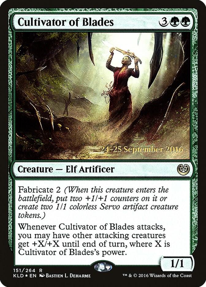Cultivator of Blades, Prerelease Cards 151