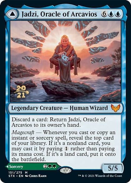 Jadzi, Oracle of Arcavios, Prerelease Cards 151