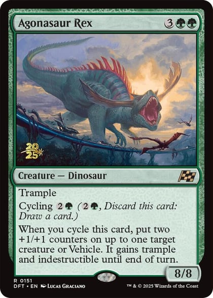 Agonasaur Rex, Prerelease Cards 151