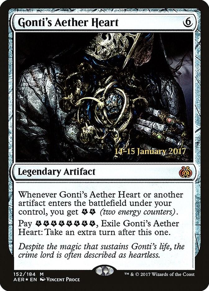 Gonti's Aether Heart, Prerelease Cards 152