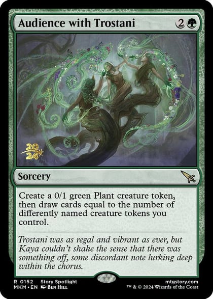 Audience with Trostani, Prerelease Cards 152
