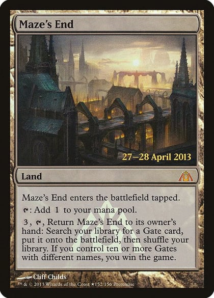 Maze's End, Prerelease Cards 152