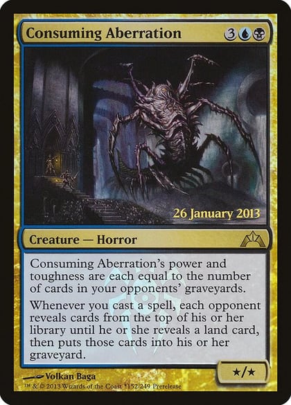 Consuming Aberration (GTC), Prerelease Cards 152