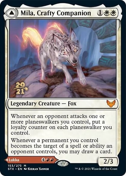 Mila, Crafty Companion, Prerelease Cards 153
