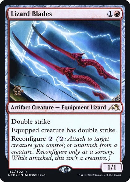 Lizard Blades, Prerelease Cards 153