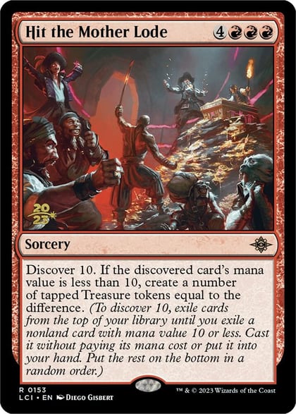 Hit the Mother Lode, Prerelease Cards 153